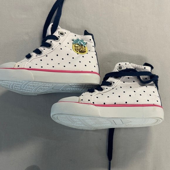 Gymboree - Kids High-Top Sneakers with Pineapple Patch - Picture 3 of 8